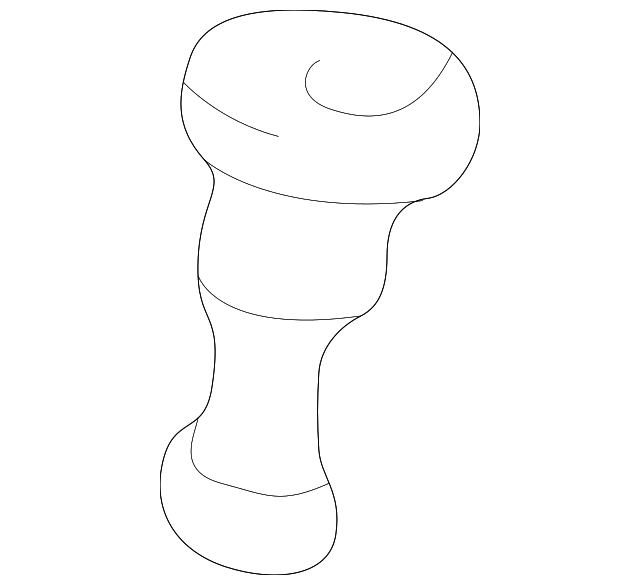 0K95A-88144CY Деталь HEADREST GUIDE, RIGHT