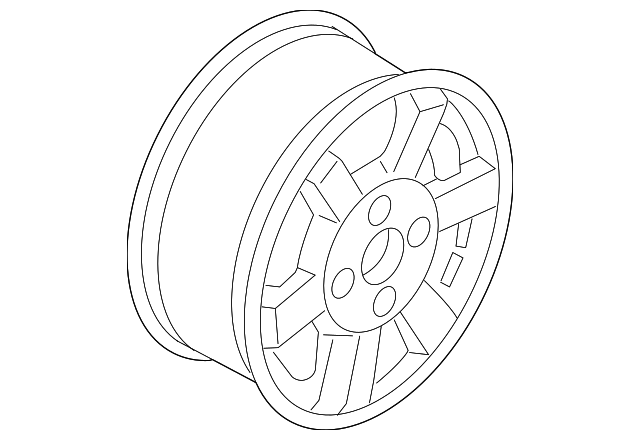 52910-FD500 Деталь WHEEL, ALLOY