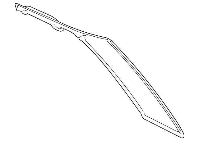 4D0-868-289-J-8FP Деталь UPPER QTR TRIM, LEFT