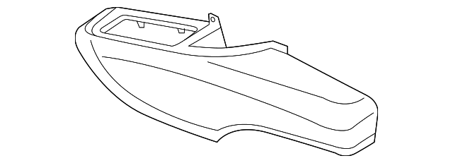 1TW77LA8AB Деталь ARMREST, LEFT