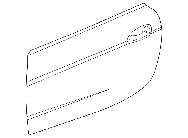 231-720-02-05 Деталь DOOR SHELL, RIGHT