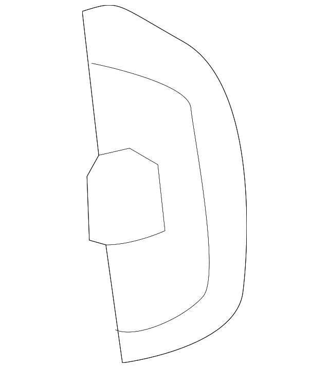 231-820-00-74 Деталь REFLECTOR, LEFT
