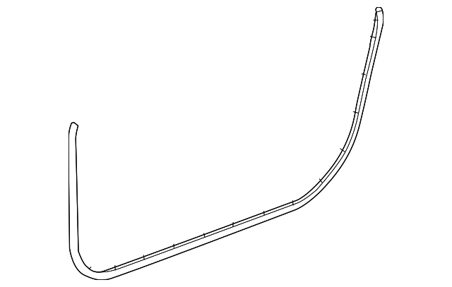 231-720-01-54 Деталь DOOR W'STRIP, LEFT