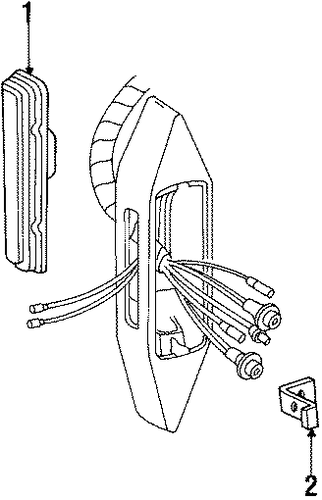 DeVille SIDE MARKER LAMPS