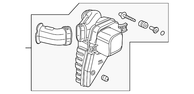 17230-PZD-305 Деталь CHAMBER RESONATOR