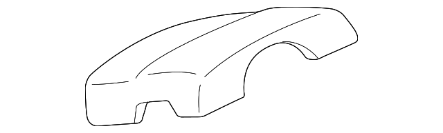 45286-06040-B0 UPPER CLMN COVER