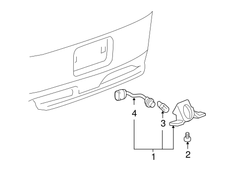 Cobalt LICENSE LAMPS