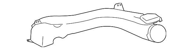 55870-21020 Деталь OUTER DUCT, RIGHT