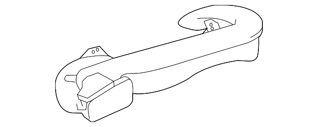 55880-21020 Деталь OUTER DUCT, LEFT