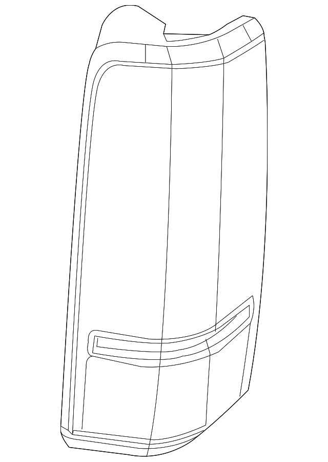 55157151AG Деталь TAIL LAMP, LEFT