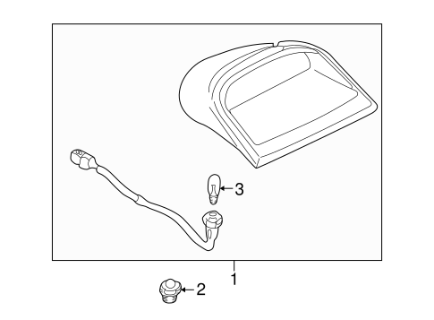 Galant HIGH MOUNTED STOP LAMP