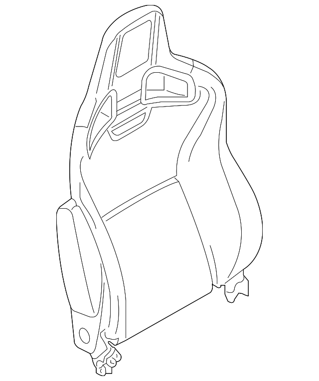 87600-6GA0D Деталь SEAT BACK ASSY