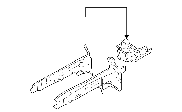 5253C285 Деталь SIDEMEMBER ASSY, LEFT