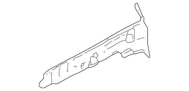 MR439984 Деталь OUTER PANEL, RIGHT