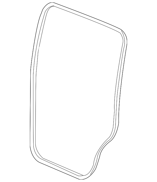 55362125AE Деталь BODY W'STRIP, LEFT