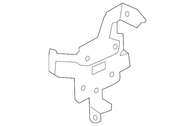 28317-1JA0A Деталь STRG C'MEMBER MOUNT BRACKET, LEFT