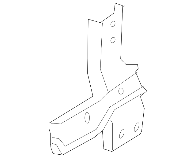 68170-1JA0A Деталь STRG C'MEMBER MOUNT BRACKET, LEFT