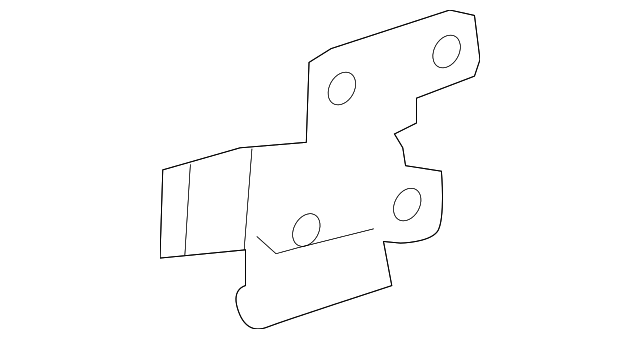 28039-1JB1A Деталь STRG C'MEMBER MOUNT BRACKET, LEFT