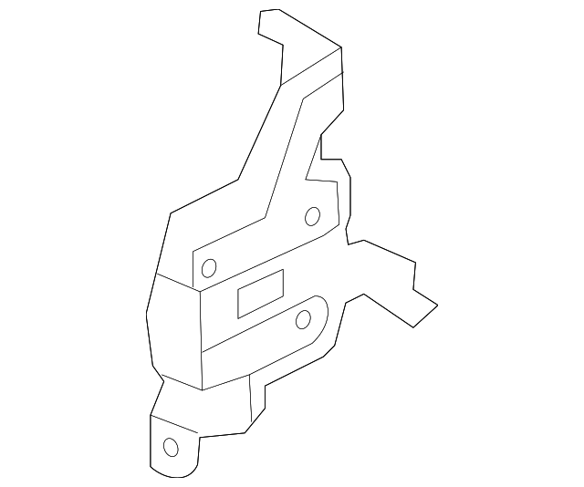 28316-1JA0A Деталь STRG C'MEMBER MOUNT BRACKET, RIGHT
