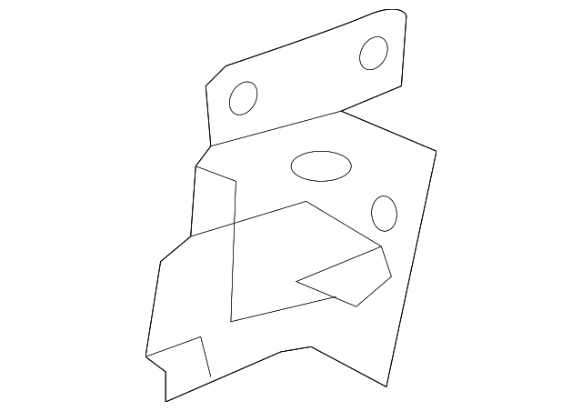28038-1JB1A Деталь STRG C'MEMBER MOUNT BRACKET, RIGHT