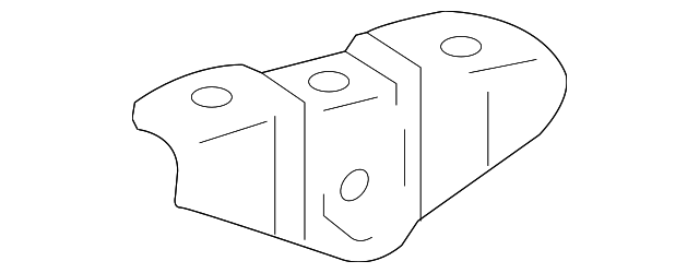 48824-04010 Деталь BRACKET, LEFT