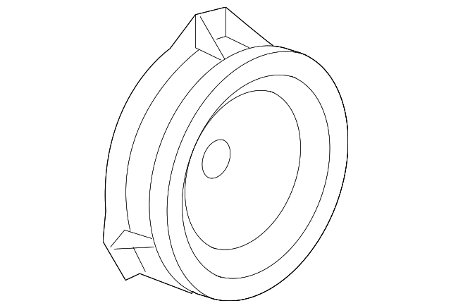 22759402 Деталь FRONT DR SPEAKER, RIGHT