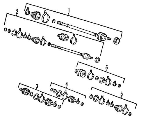 Excel AXLE SHAFTS & JOINTS