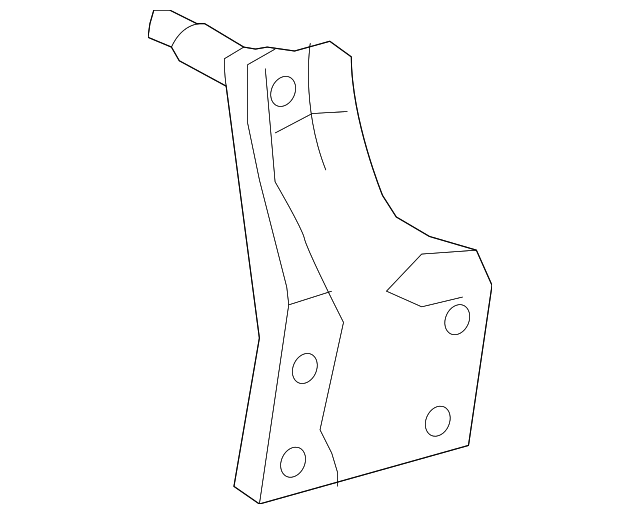 7C3Z-18169-A Деталь MOUNT BRACKET, RIGHT
