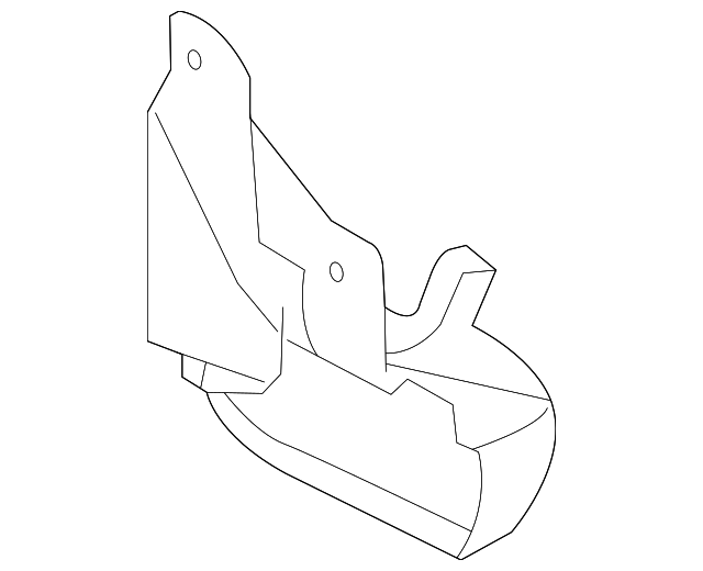76603-35050 Деталь MUD GUARD, RIGHT