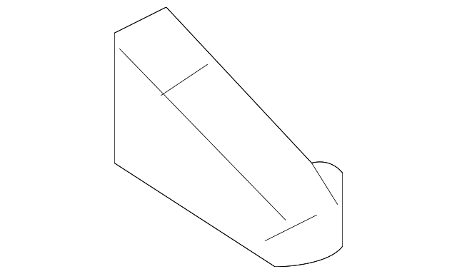 89310-3F000 Деталь SEAT BELT GUIDE, LEFT