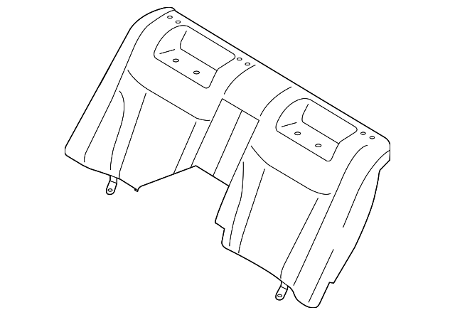 89370-3F750718 Деталь SEAT BACK COVER