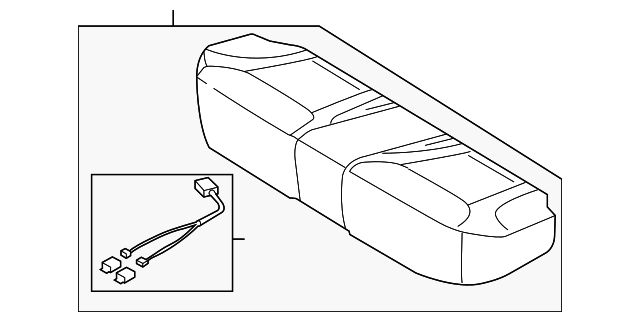 89100-3F600713 Деталь CUSHION ASSY