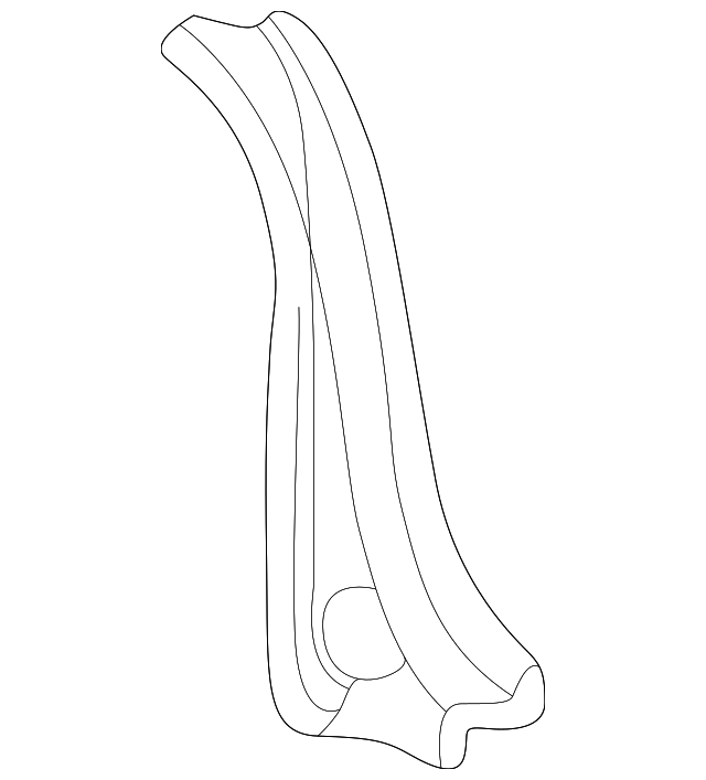 203-690-09-40-1A93 Деталь PILLAR TRIM, LEFT