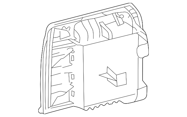 203-690-91-25-9B57 Деталь SIDE PANEL, LEFT
