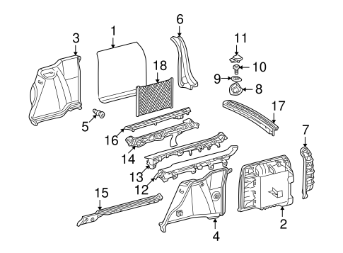C240 STORAGE COMPARTMENT