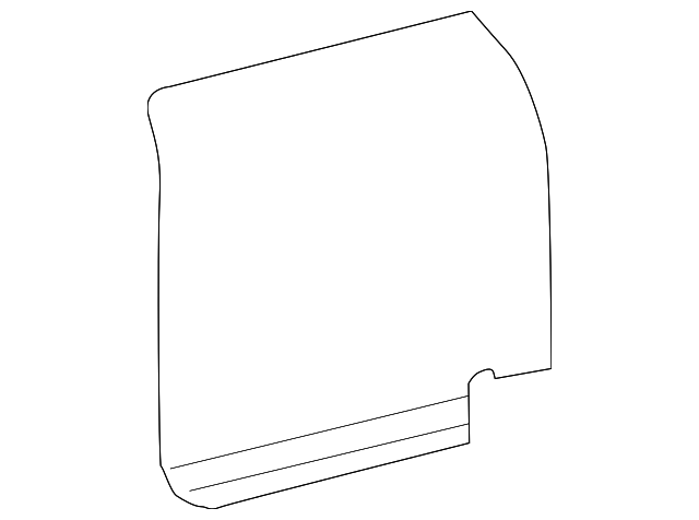 203-690-94-25-7D51 Деталь SIDE PANEL, RIGHT