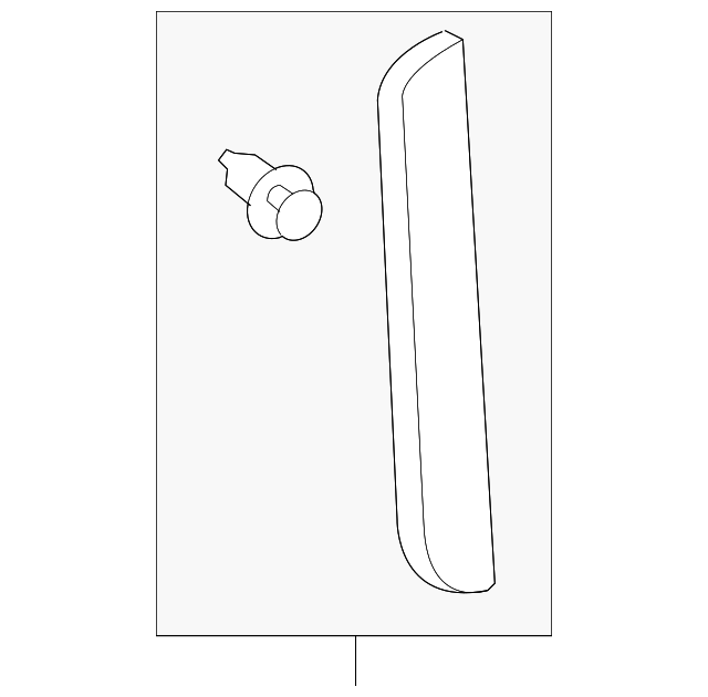 75815-0C020 Деталь SIDE MOLDING, RIGHT