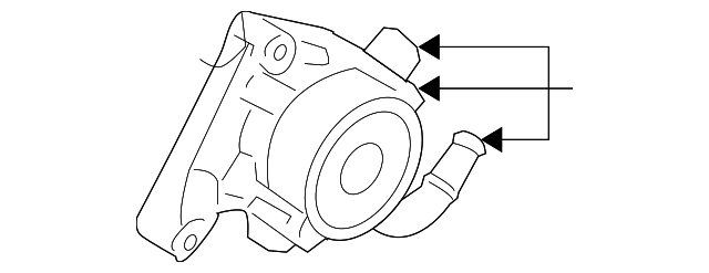 57100-0W500 Деталь POWER STEERING PUMP