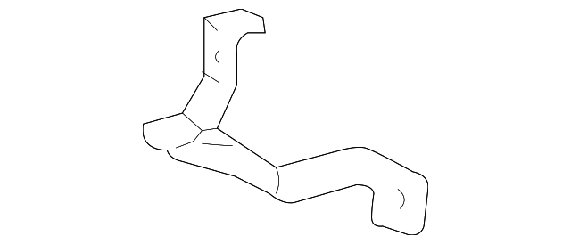 88688-06120 CONDENSER BRACKET, LEFT