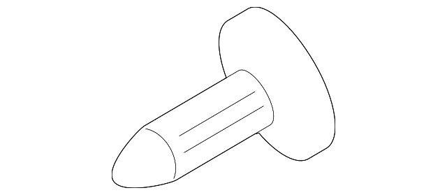 8377785Z000 Деталь LOWER QTR TRIM FASTENER, LEFT