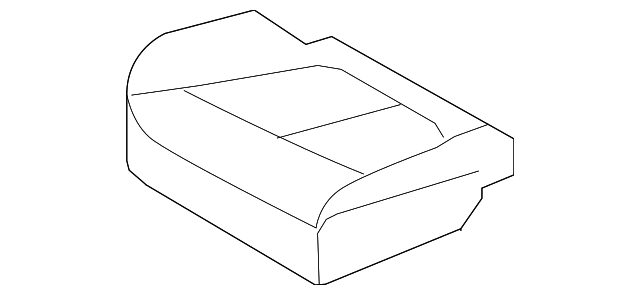 89250-0W510 Деталь SEAT CUSHION PAD, RIGHT