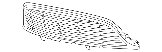 68202988AC Деталь LOWER GRILLE
