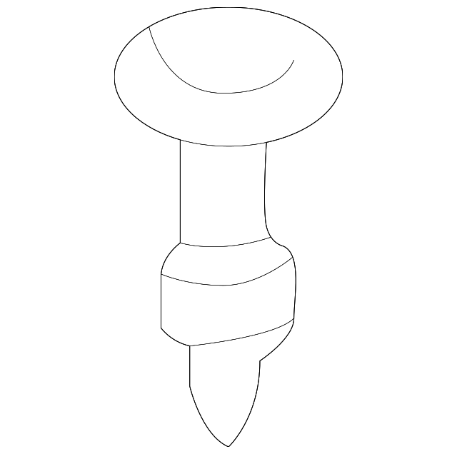 MR227886 FLOOR MAT CLIP