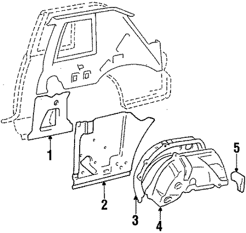 Celica INNER COMPONENTS 3