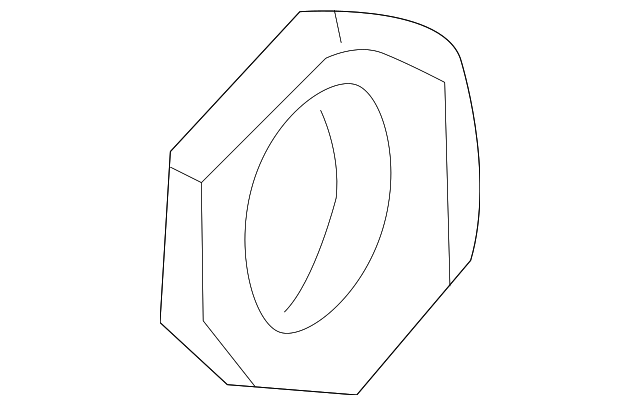 56038581AB Деталь COVER NUT