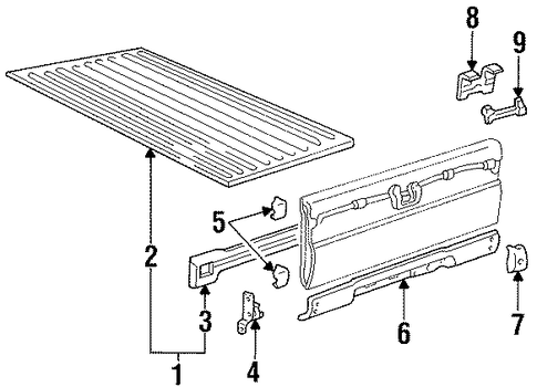 Pickup FLOOR - PICK UP BOX
