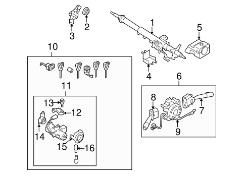 Outback IGNITION LOCK