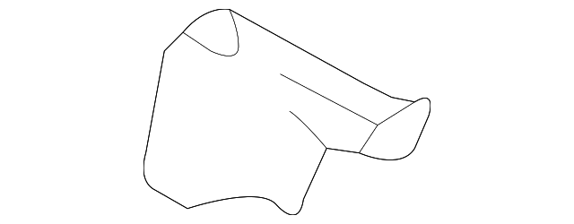 6117080J01 Деталь SEAT BRACKET, LEFT
