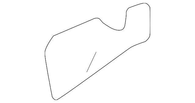 22921589 Деталь FUEL TANK PROTECTOR, RIGHT
