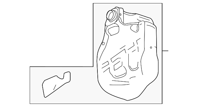 22815188 Деталь FUEL TANK, RIGHT